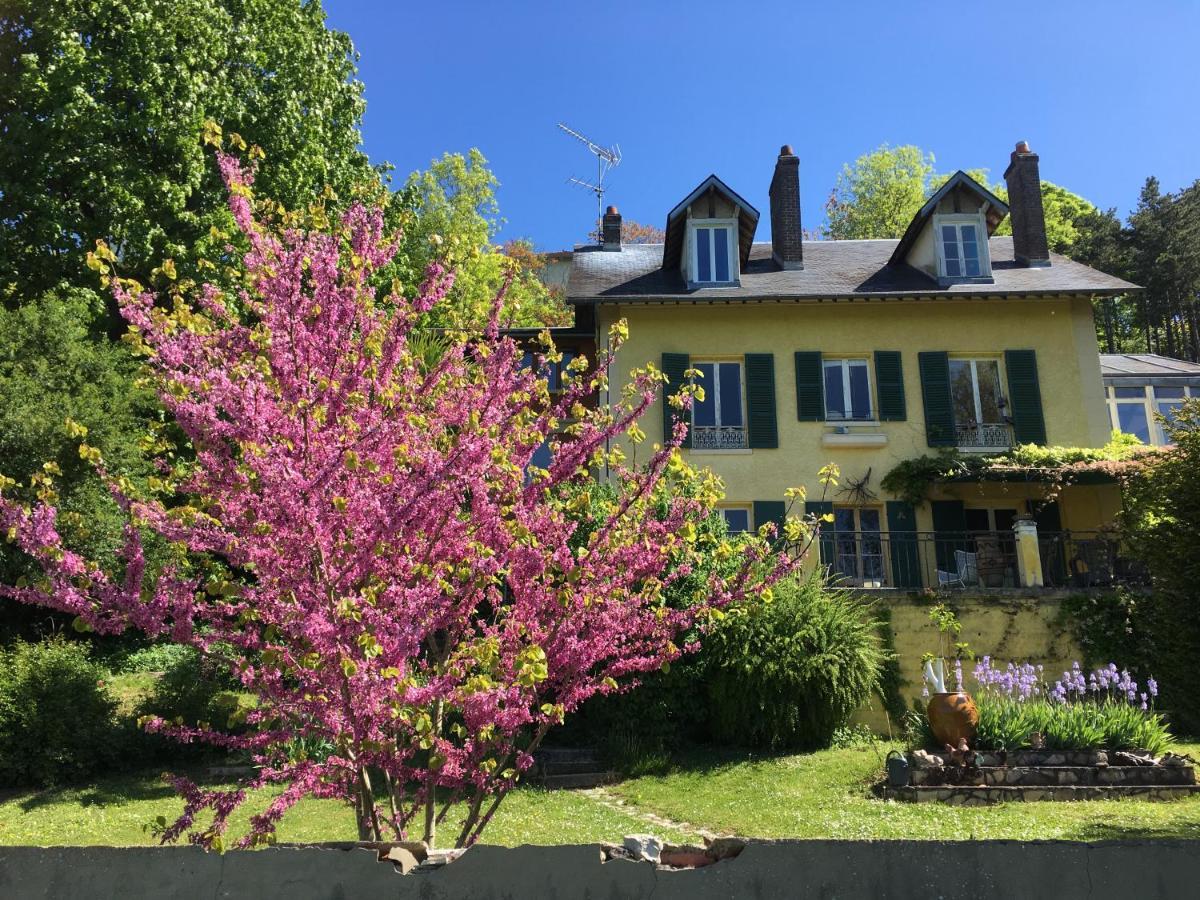 En Bord De Seine Bed & Breakfast Vetheuil Bagian luar foto